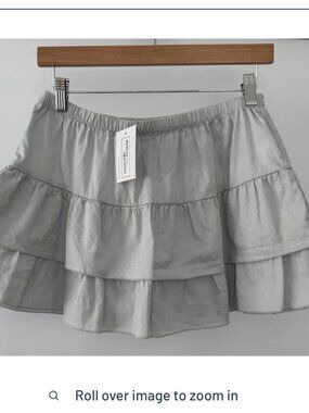 Brand New Brandy Melville Skirt Color: Light Blue Size Small